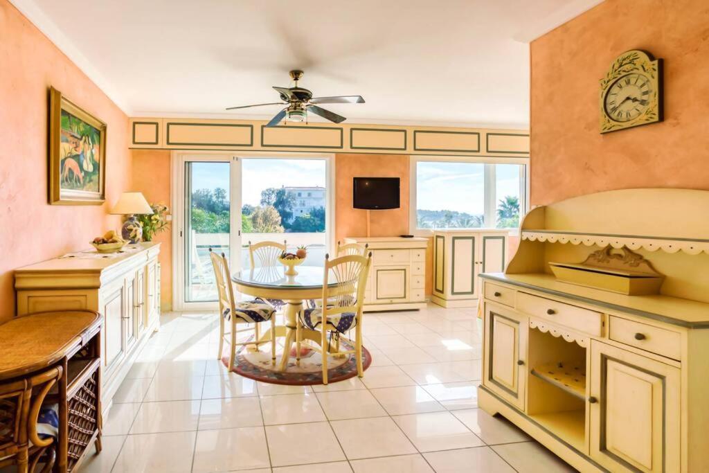 Апартаменты A6- 2 Bdr Incredible Sea View - Ac, Garage & Terrace Антиб Экстерьер фото