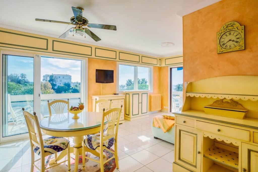 Апартаменты A6- 2 Bdr Incredible Sea View - Ac, Garage & Terrace Антиб Экстерьер фото