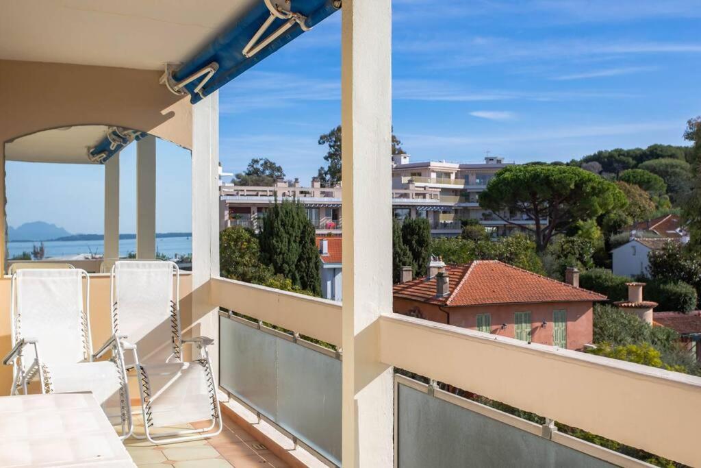 Апартаменты A6- 2 Bdr Incredible Sea View - Ac, Garage & Terrace Антиб Экстерьер фото