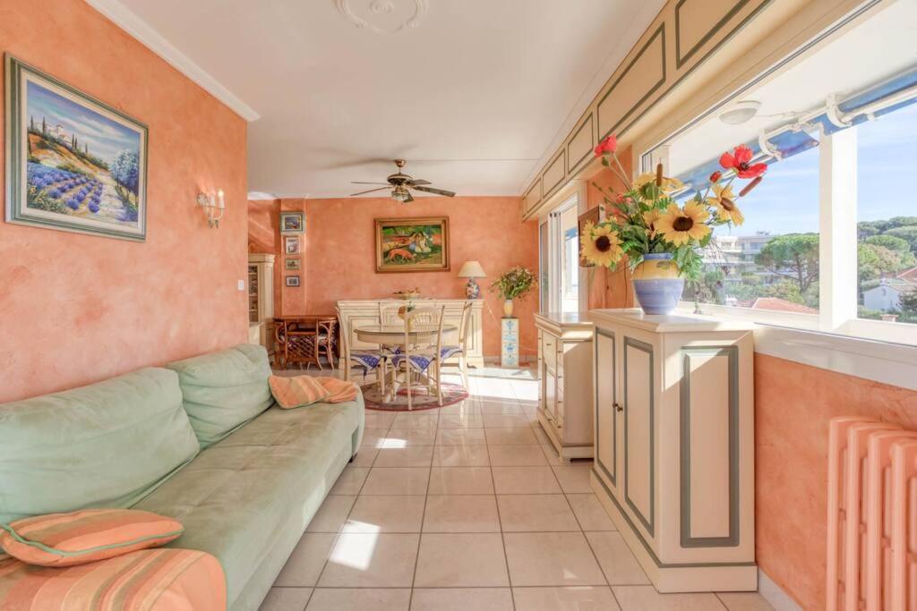Апартаменты A6- 2 Bdr Incredible Sea View - Ac, Garage & Terrace Антиб Экстерьер фото